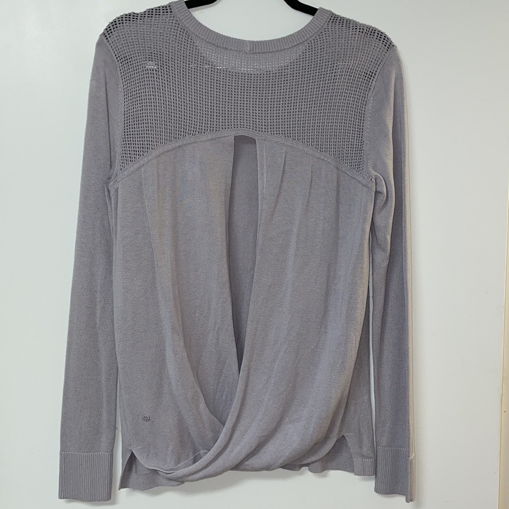 lululemon light purple sweater - Picture 2 of 4